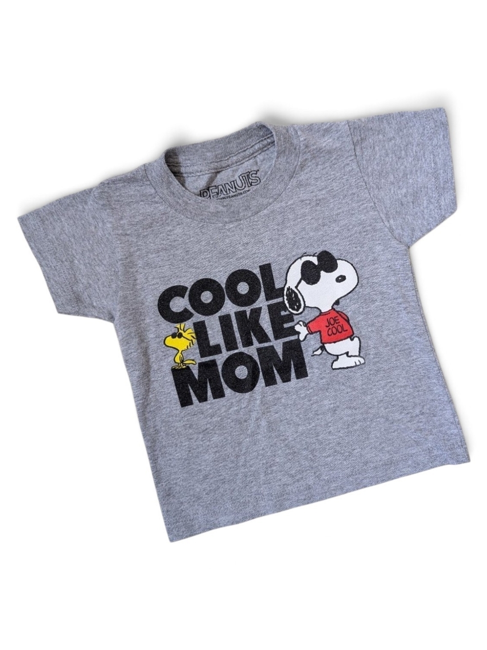 Peanuts Gray 'Cool Like Mom' Tee with Snoopy & Woodstock 2T